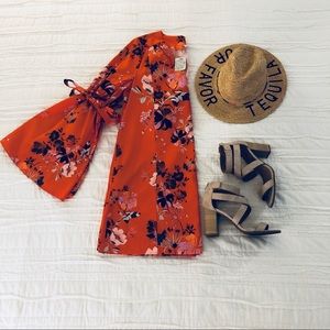 Free People Lover of Mine Floral Mini Dress